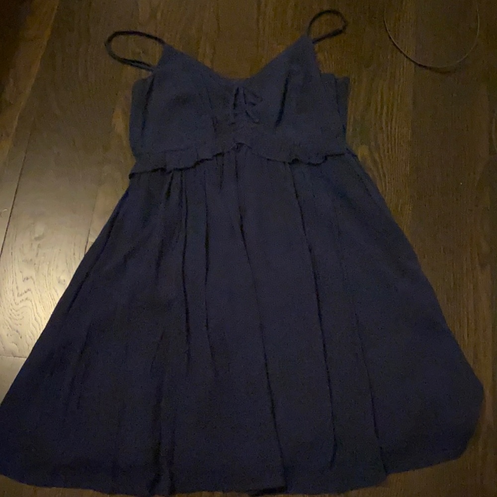 Navy sun dress by BB DAKODA